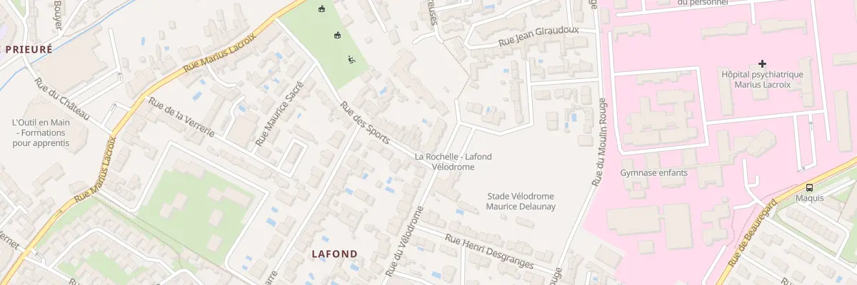 Plan du 97 Rue du Vélodrome à La Rochelle