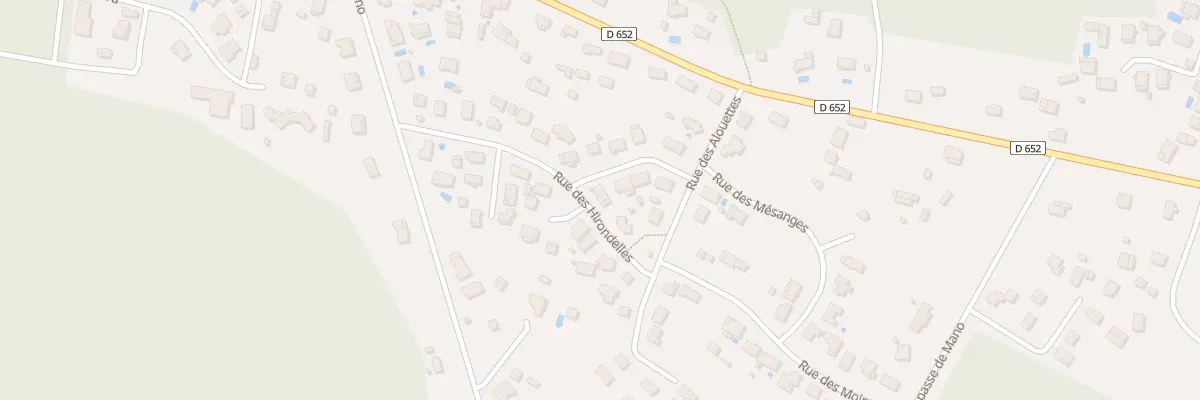 Plan du 73 Rue des Bergeronnettes à Gastes