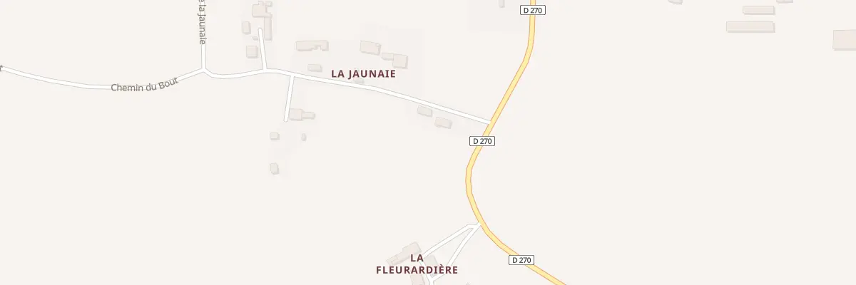 Plan du 402 Rte de la Jaunaie à Fontaine-Couverte