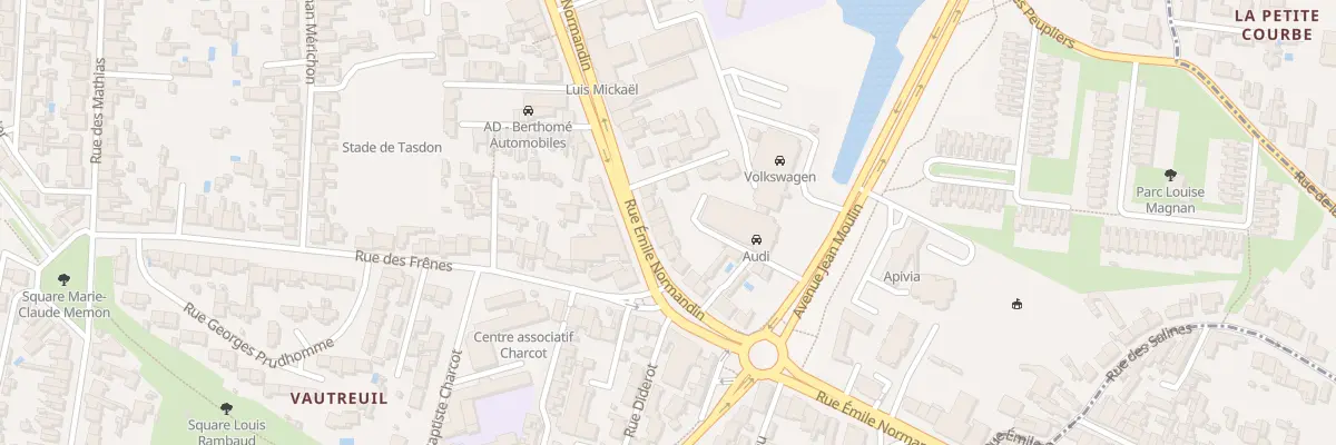 Plan du 161 Rue Émile Normandin à La Rochelle