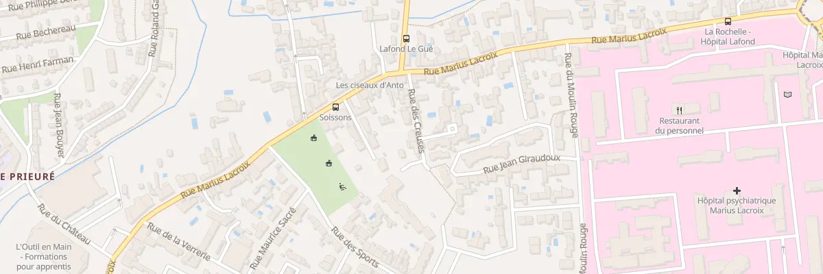 Plan du 10 Rue des Creuses à La Rochelle