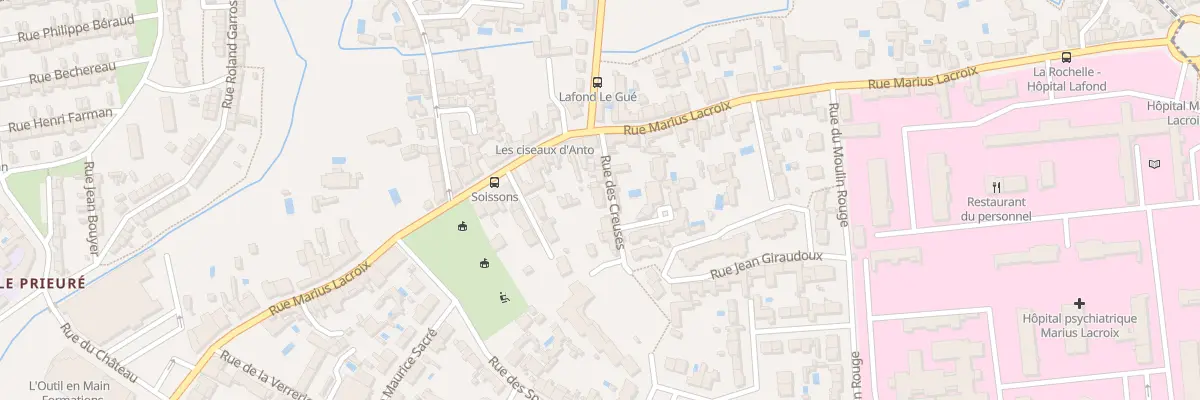 Plan du 8 Rue des Creuses à La Rochelle