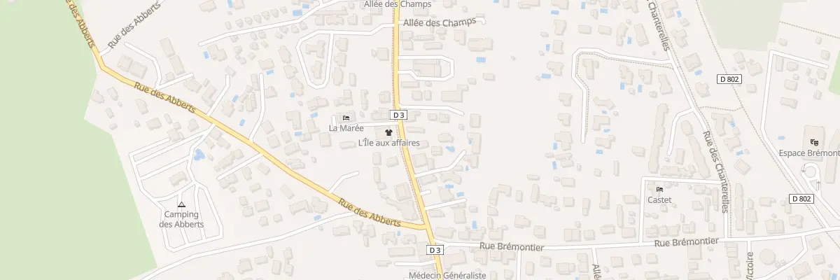 Plan du 46 Rue du Gen de Gaulle à Arès