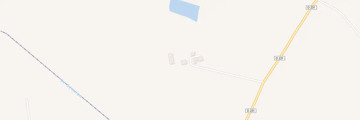 Plan du 1 La Robannerie à Congrier