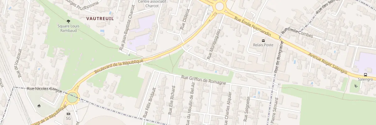 Plan du 33 Rue Jean-Jacques Rousseau à La Rochelle