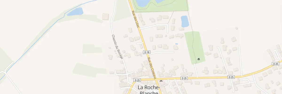 Plan du 9000 Rue des Côteaux à La Roche-Blanche