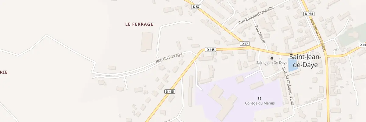 Plan du 6 Rue des Mesnils à Saint-Jean-de-Daye