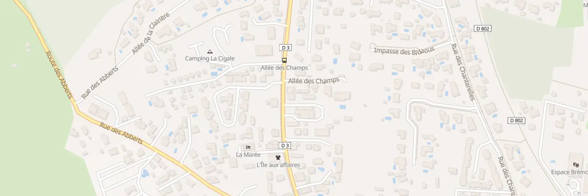 Plan du 58 Rue du Gen de Gaulle à Arès