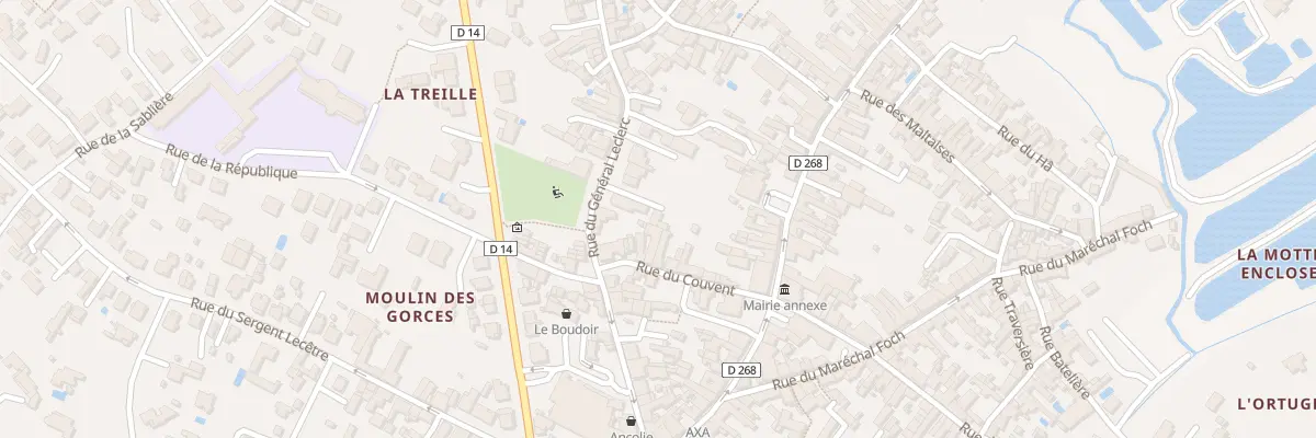 Plan du 28A Rue du Général Leclerc à La Tremblade