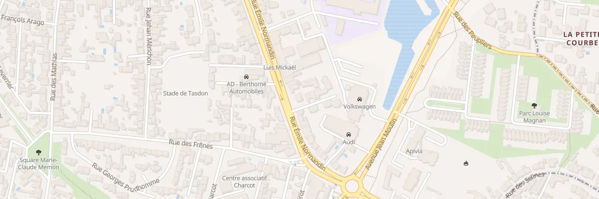Plan du 151 Rue Émile Normandin à La Rochelle