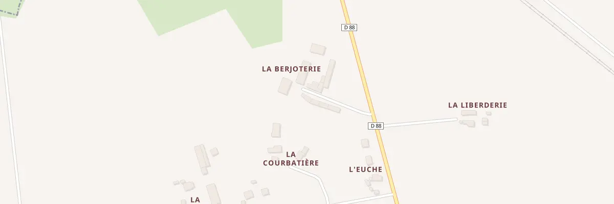 Plan du 5058 La Bajoterie à Gennes-sur-Seiche