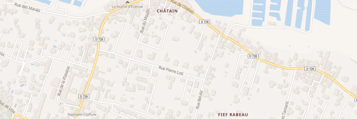 Plan du 24 Rue Pierre Loti à Bourcefranc-le-Chapus