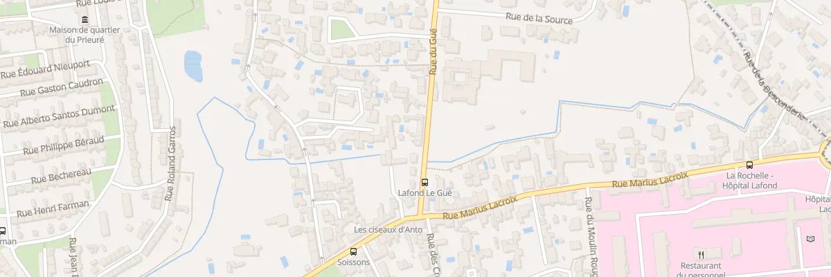 Plan du 9 Rue du Gué à La Rochelle