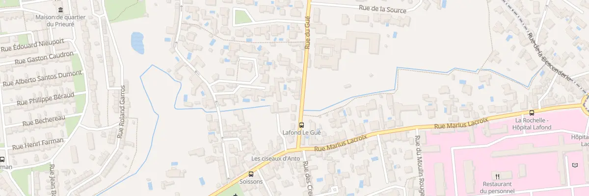 Plan du 7 Rue du Gué à La Rochelle