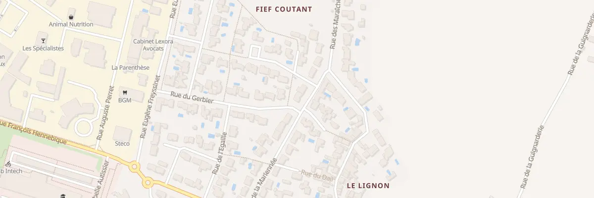 Plan du 19 Rue de la Mariennée à Lagord