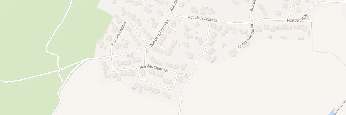 Plan du 8 All des Mimosas à Bazoges-en-Paillers