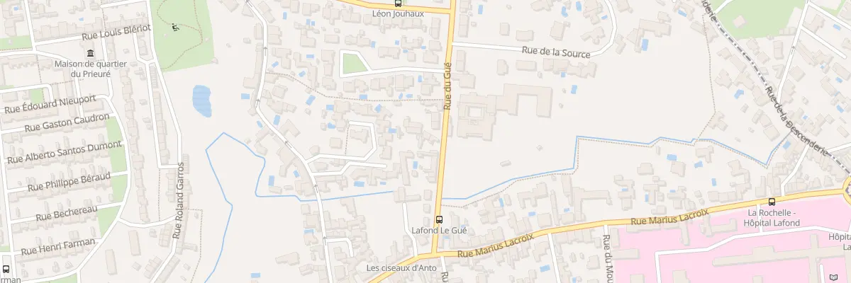 Plan du 19 Rue du Gué à La Rochelle