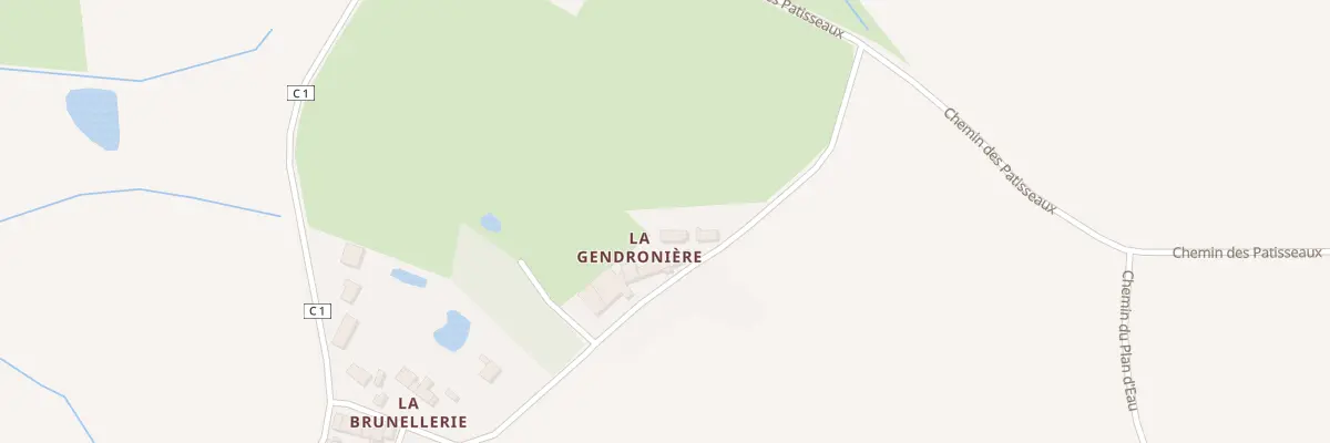 Plan du 11 La Gendronniere à La Roche-Blanche