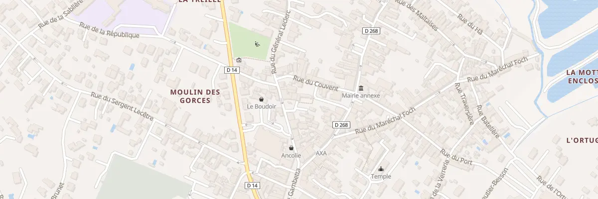 Plan du 18 Rue du Général Leclerc à La Tremblade