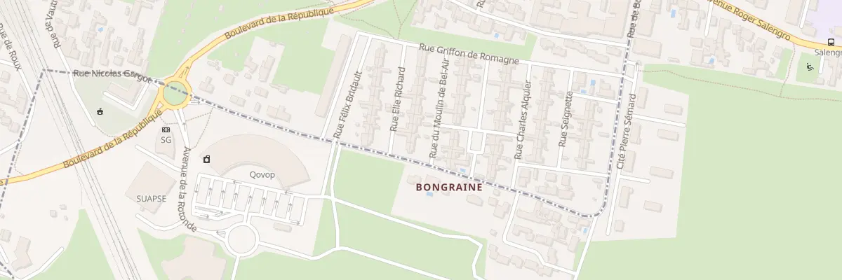 Plan du 18 Rue du Moulin de Bel Air à La Rochelle