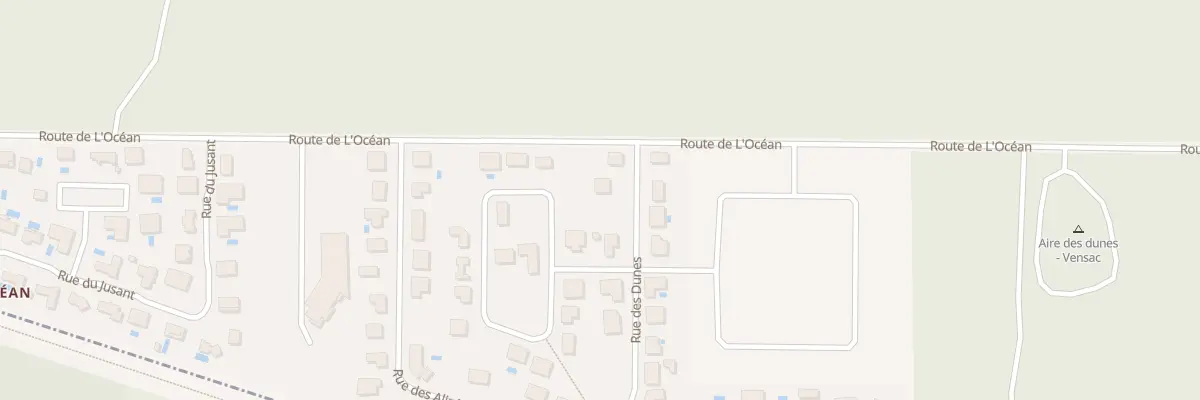 Plan du 3 Rue des Dunes à Vensac