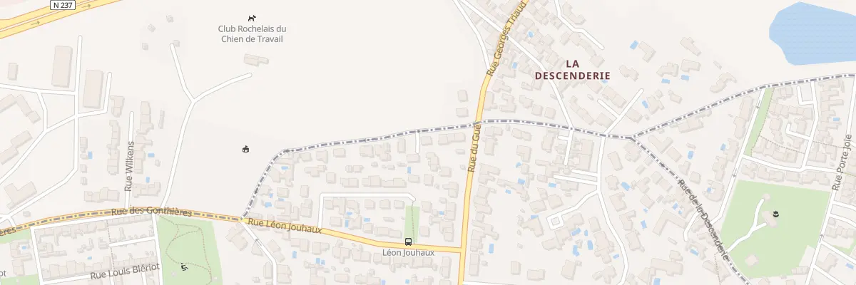 Plan du 109 Rue de la Descenderie à La Rochelle