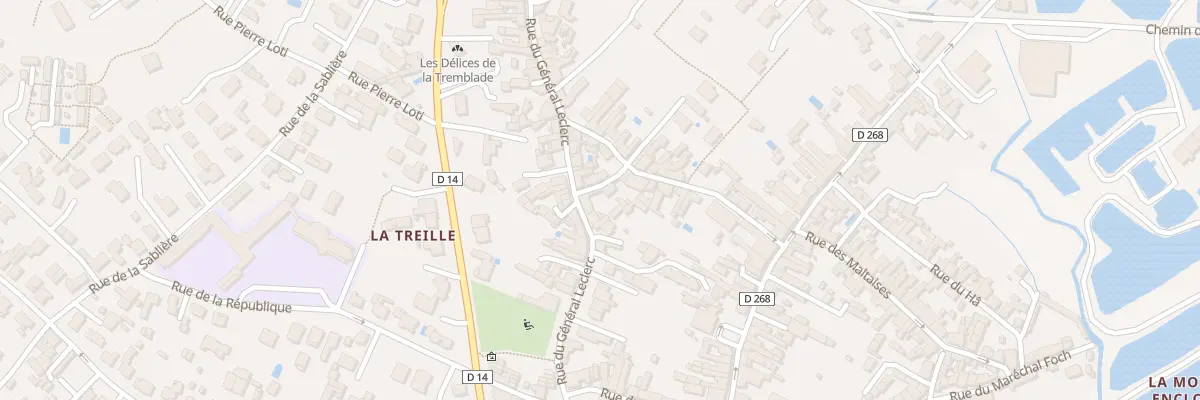 Plan du 42B Rue du Général Leclerc à La Tremblade