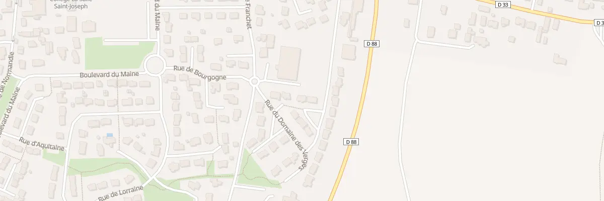 Plan du 11 Rue du domaine des Vergers à Argentré-du-Plessis