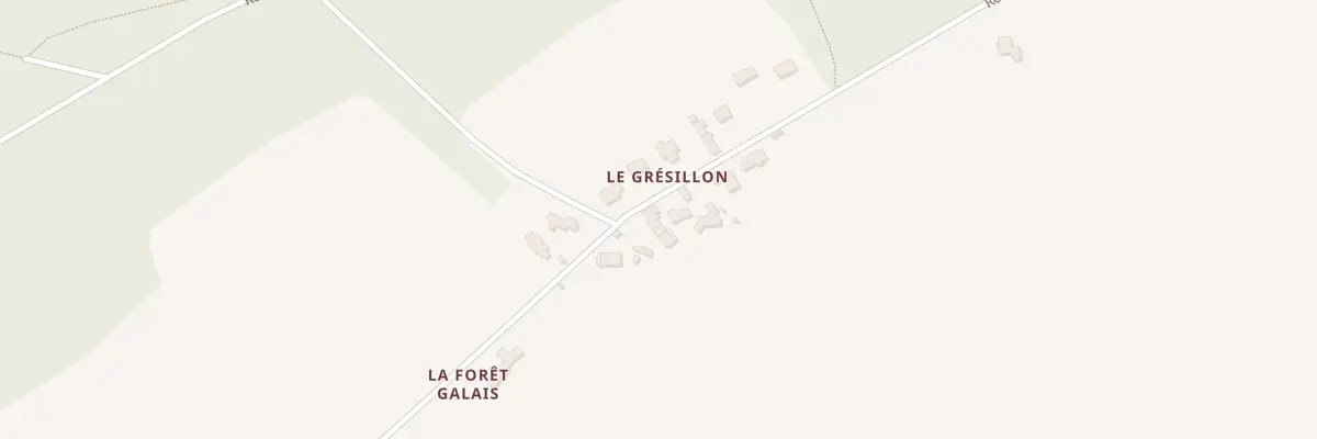 Plan du 40 Le Gresillon à Laignelet