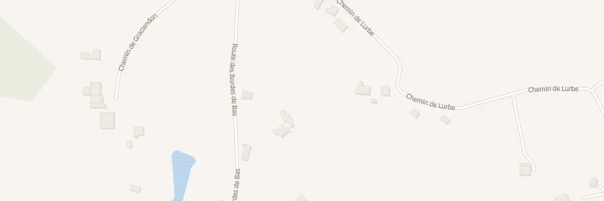 Plan du 455 Rte des Bordes de Bas à Hastingues