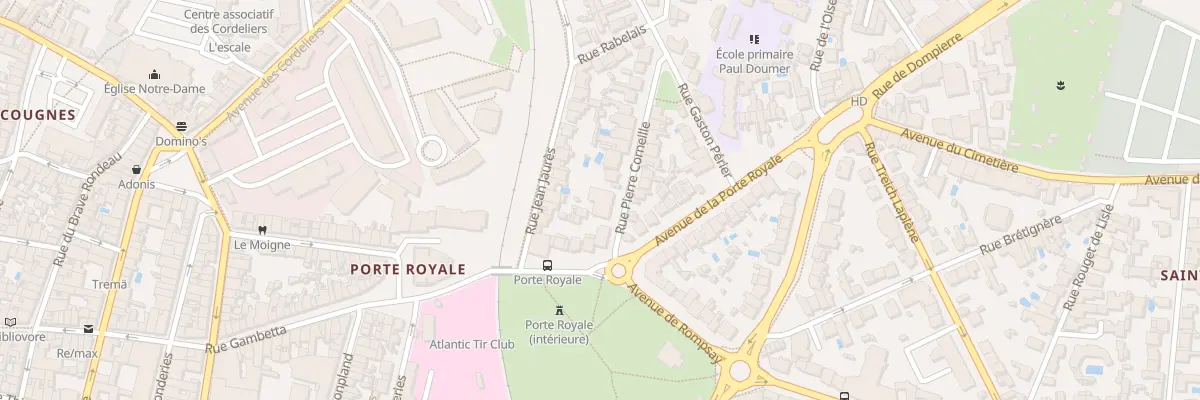 Plan du 64 Rue Pierre Corneille à La Rochelle