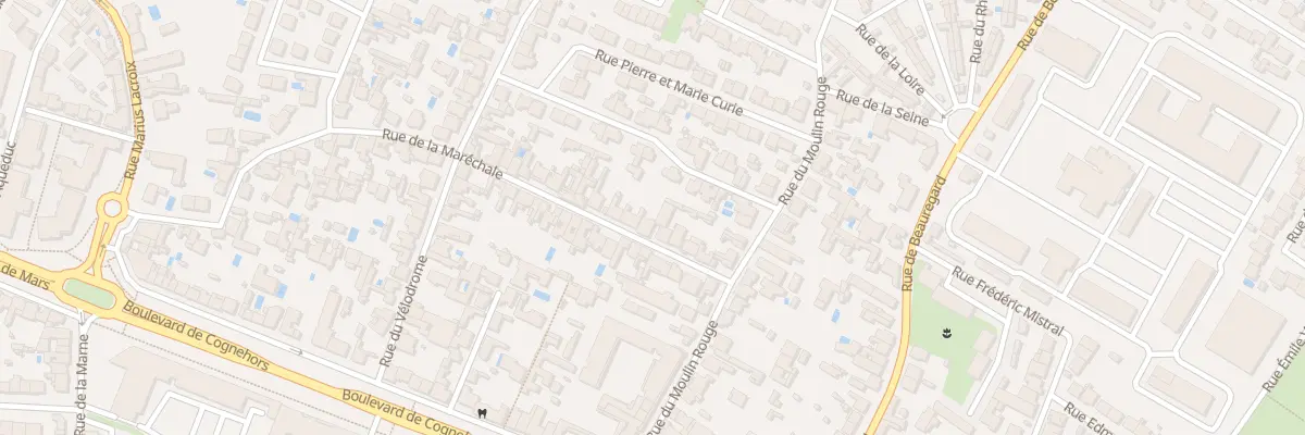 Plan du 14 Rue de la Maréchale à La Rochelle