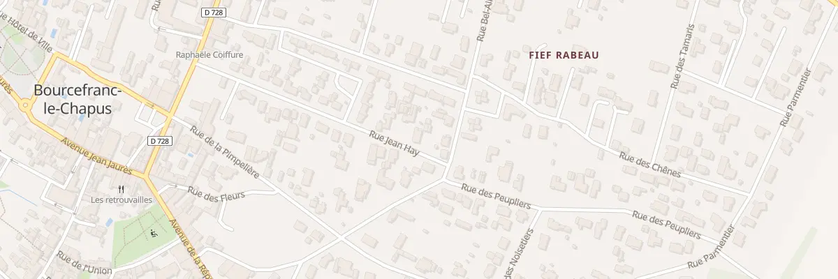 Plan du 20 Rue Jean Hay à Bourcefranc-le-Chapus
