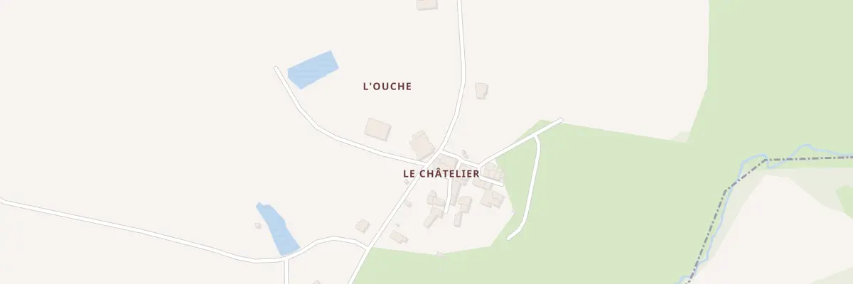 Plan du 9999 Le Chatelier à Boussay