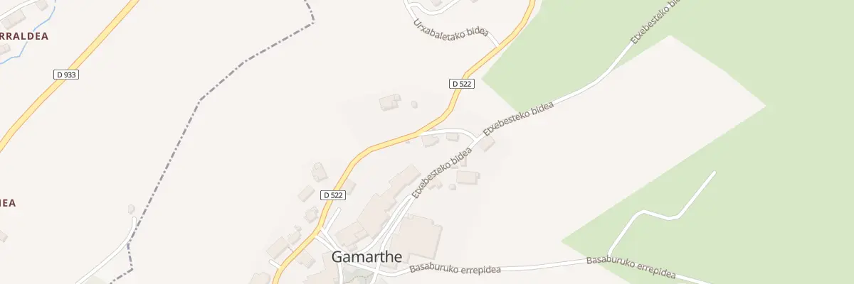 Plan du 5010 Village de Gamarthe à Gamarthe