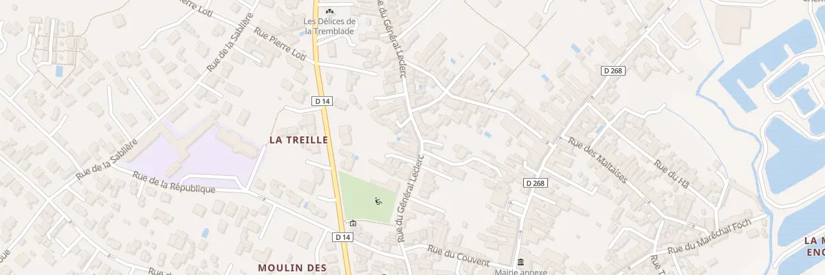 Plan du 39 Rue du Général Leclerc à La Tremblade