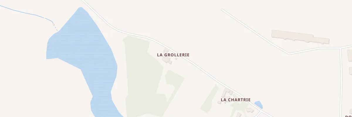 Plan du 5387 La Grollerie à Vendrennes