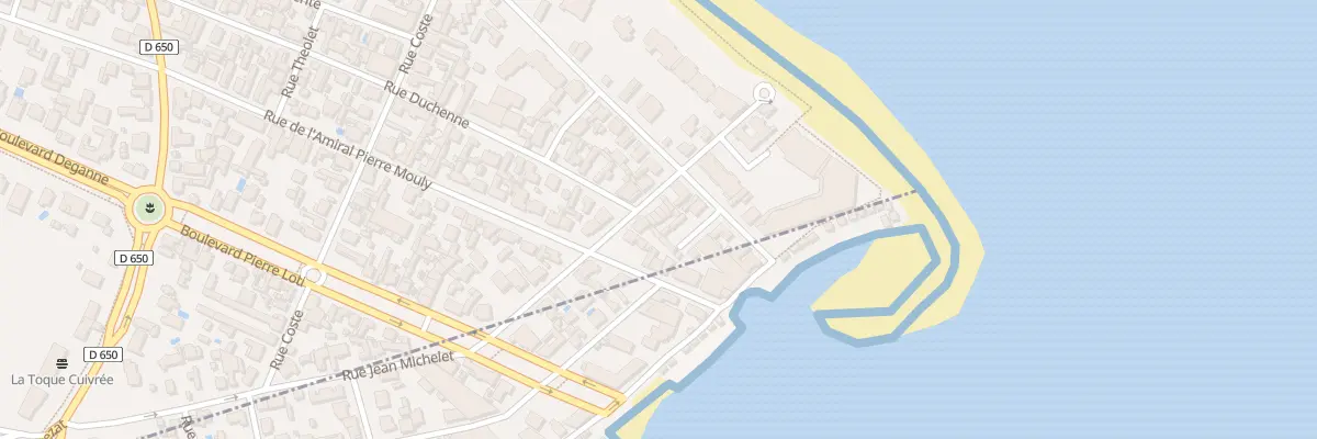 Plan du 6C Rue Jean Michelet à Arcachon