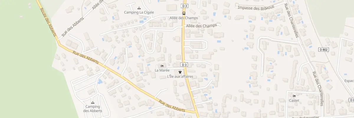 Plan du 47 Rue du Gen de Gaulle à Arès