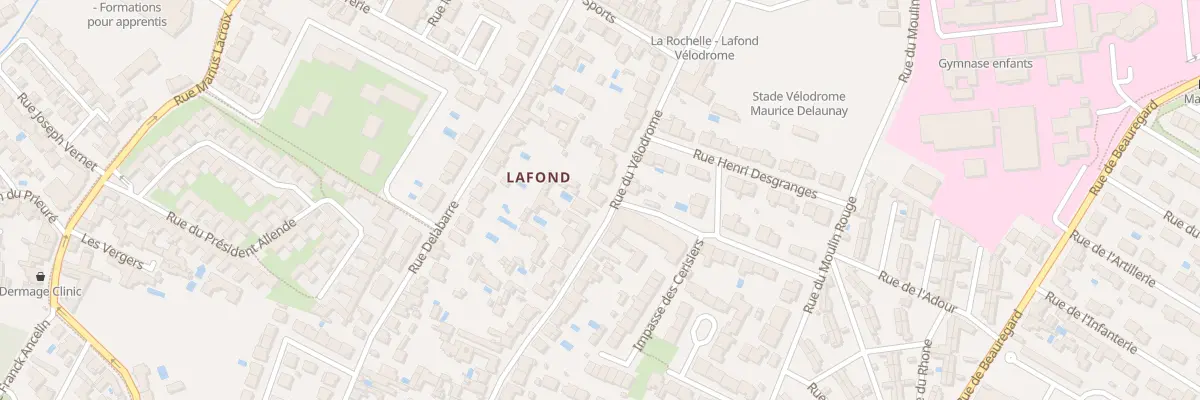 Plan du 71 Rue du Vélodrome à La Rochelle