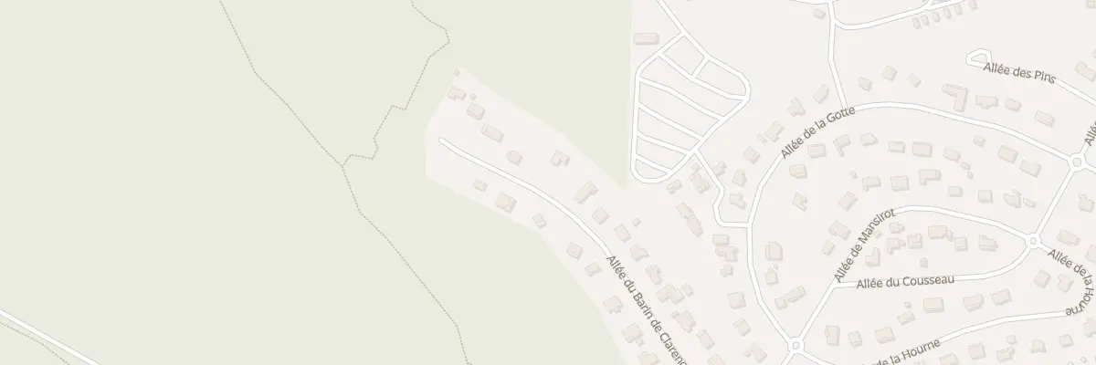 Plan du 184 Res Haut Maubuisson à Carcans