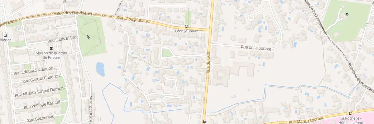 Plan du 5 Rue des Clarisses à La Rochelle