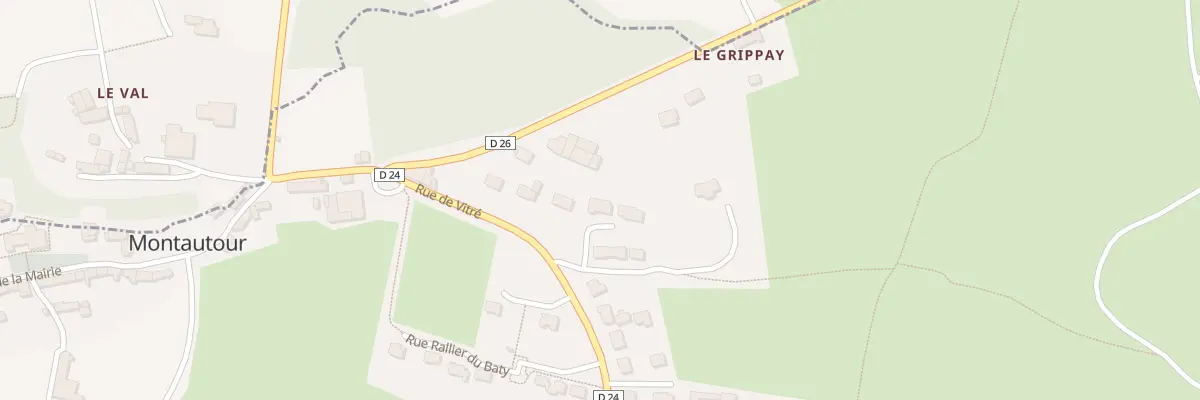 Plan du 1B Imp du Champ Pommier à Montautour