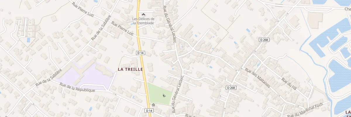 Plan du 45 Rue du Général Leclerc à La Tremblade