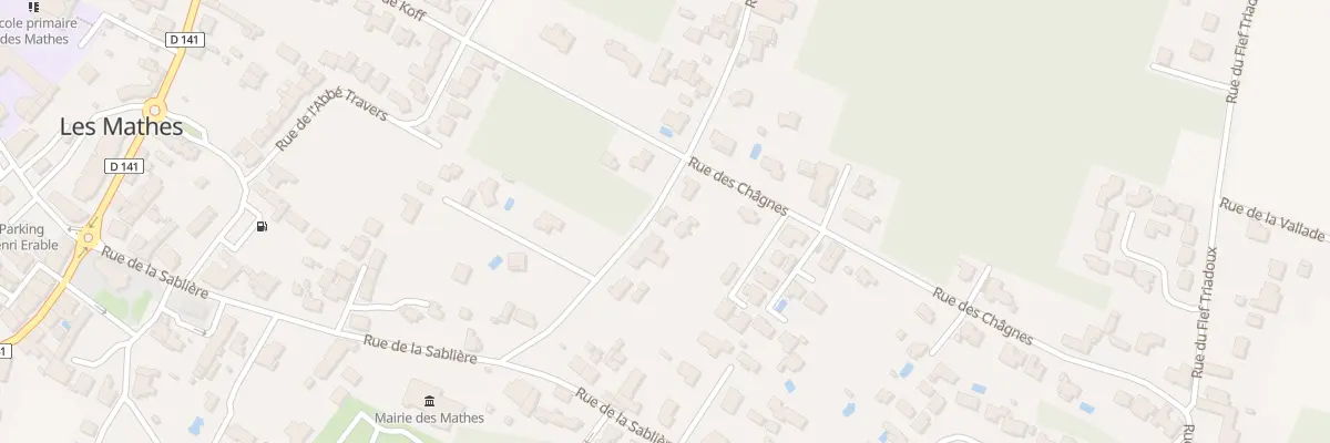 Plan du 8 Rue Cosme Béchet aux Mathes