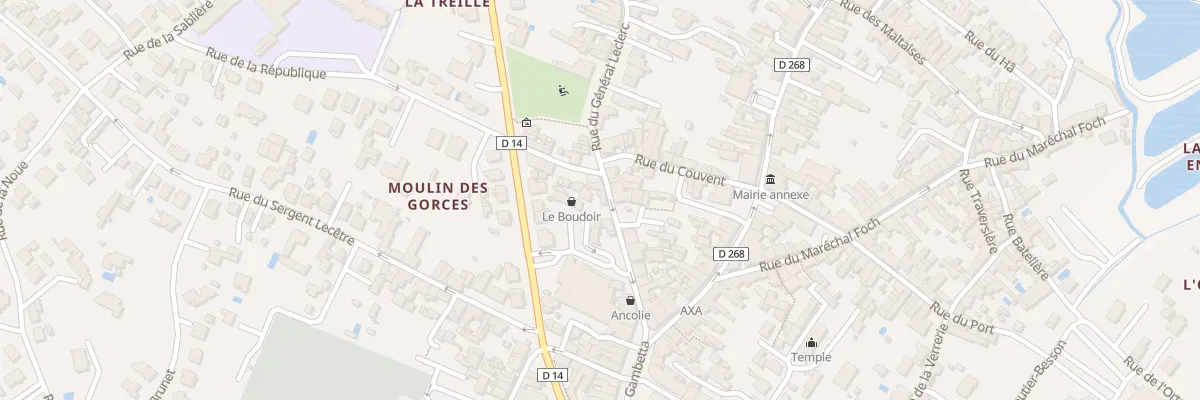 Plan du 13 Rue du Général Leclerc à La Tremblade