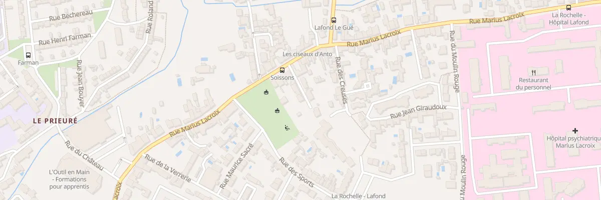 Plan du 162T Rue Marius Lacroix à La Rochelle