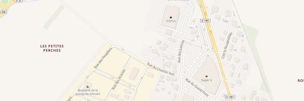 Plan du 4T Rue des Justices à Arvert