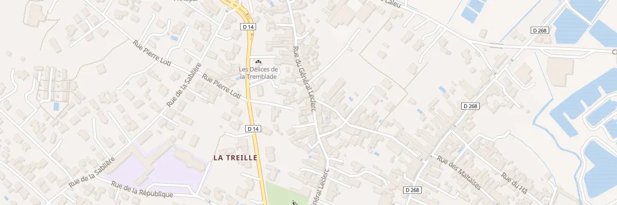 Plan du 57 Rue du Général Leclerc à La Tremblade