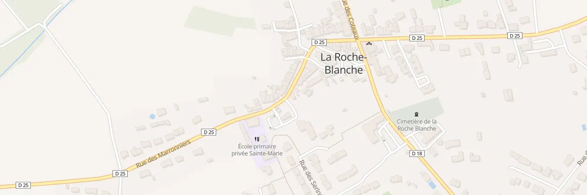 Plan du 5074 Rue des Marronniers à La Roche-Blanche